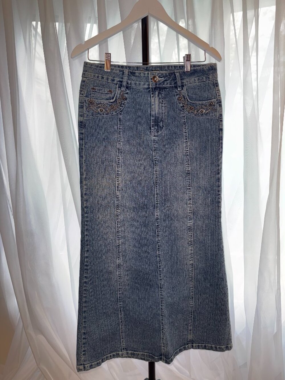 Vintage Denim Skirt